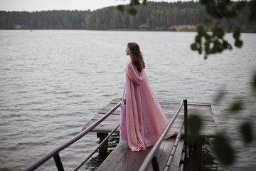 sad girl in the boat