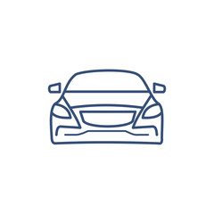 Plakat auto car logo template design vector icon illustration
