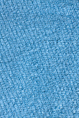 Fototapeta na wymiar Blue wool texture