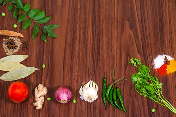 kitchen ingredients
