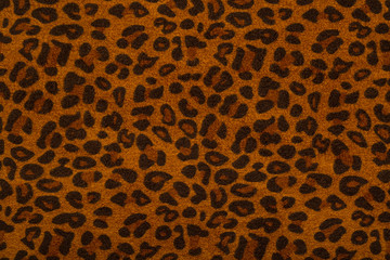 Leopard spotted fur texture background