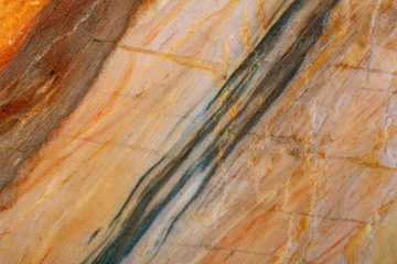 Rolgordijnen Granite background in new light brown tone for project work. © Dmytro Synelnychenko