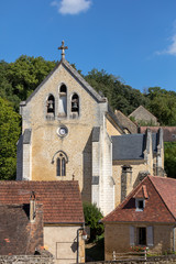 Church of Saint Catherine in Carlux. Dordogne valley, Aquitaine,  France