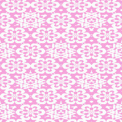 Subtle Pink And White Allover Pattern