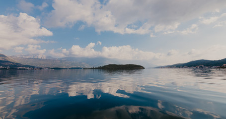 Fototapeta na wymiar Kotor bay seascape, Montenegro - Image