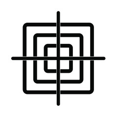 target icon on white background