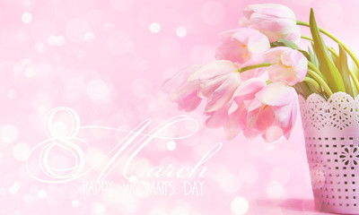 Holiday background for Mothers Day, 8 March, Birthday