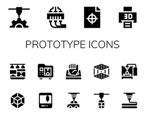 prototype icon set