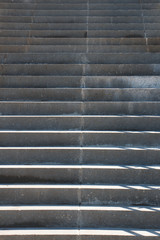 concrete steps of the ladder leading to success