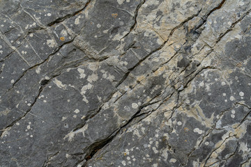 texture of cracked stone