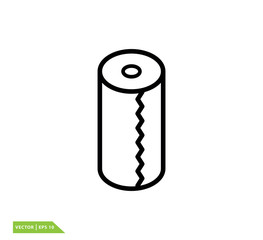 Tissue icon vector logo design template