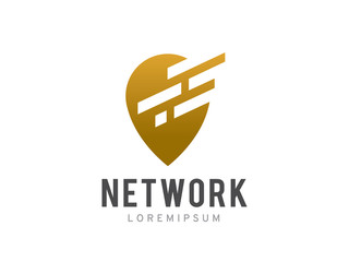 Obraz premium abstract logo template design, icon, symbol