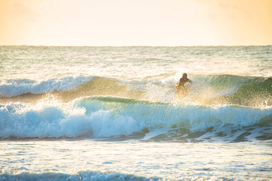 Winter Surfing in Shonan, Chigasaki, Japan