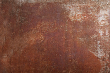 Background with rust, brown rusty iron texture.