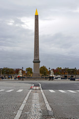 Obraz premium place de la concorde mit obelsik