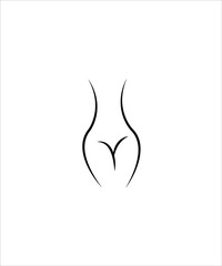 woman fitness line icon,vector best line design icon.