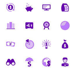 Business icons set