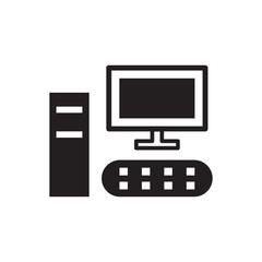 COMPUTER icon design, flat style icon collection