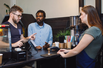 African man with a beard.