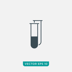 Flask Icon Design, Vector EPS10