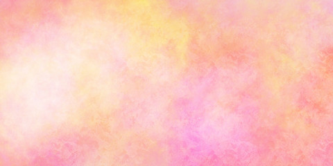 cloud texture abstract colorful background in orange pink and yellow with white grunge texture in abstract background designd design
