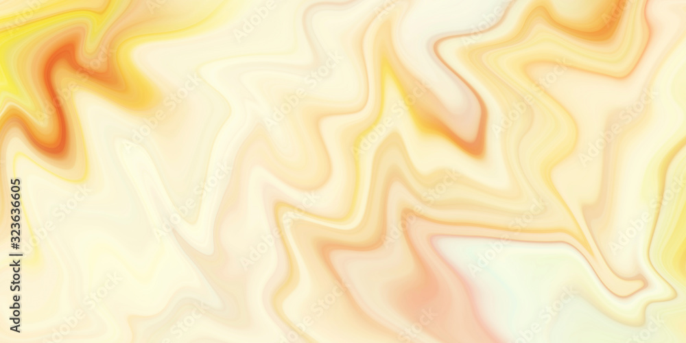 Poster abstract color flow gradient background. liquid marble art texture. flow inks in water style