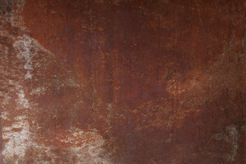 Background with rust, brown rusty iron texture.