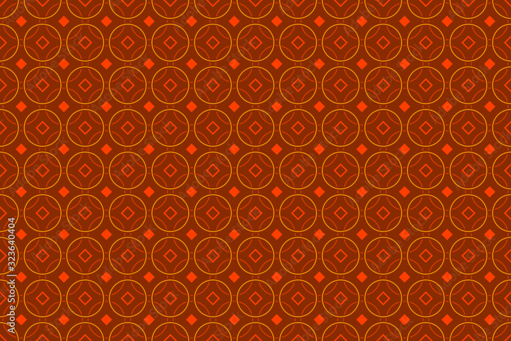 Poster abstract geometric seamless pattern for your design. color dodge and screen effect. circles and dots