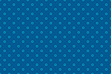 Fototapeta na wymiar Abstract geometric seamless pattern for your design. Color dodge and screen effect. Circles and dots background.