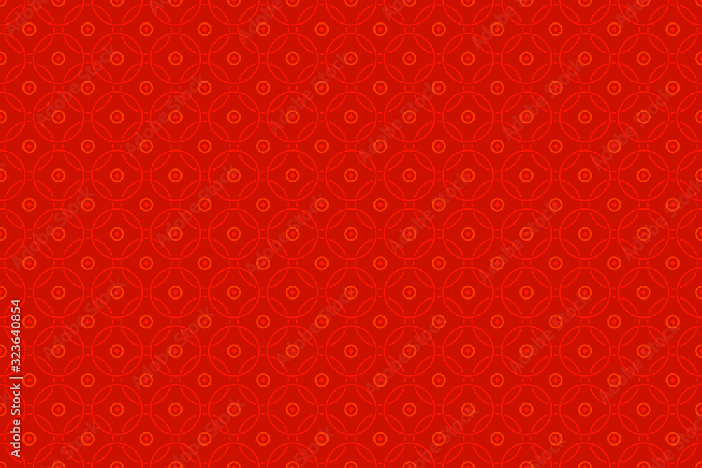 Poster abstract geometric seamless pattern for your design. color dodge and screen effect. circles and dots