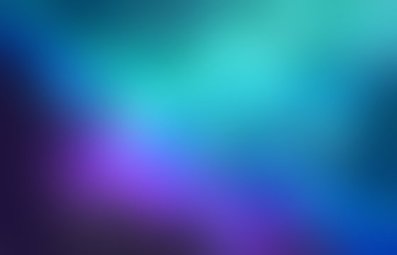 Background gleam dark violet blue green gradient. Texture silk glow blurred. Illustration defocus abstraction. Low light.
