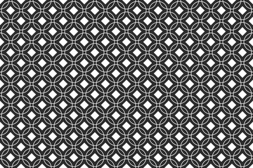 Abstract geometric seamless pattern for your design. Circles and dots background.