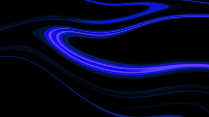 Glowing blurred light stripes in motion over on background. Colorful rays. Led Light. Future tech. Shine dynamic scene. Neon flare. Magic moving fast lines. Stock illustration.