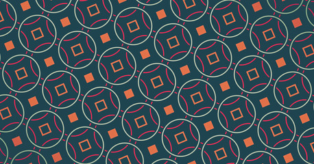 Naklejka premium Abstract color pattern illustration. Colorful geometric wallpaper.