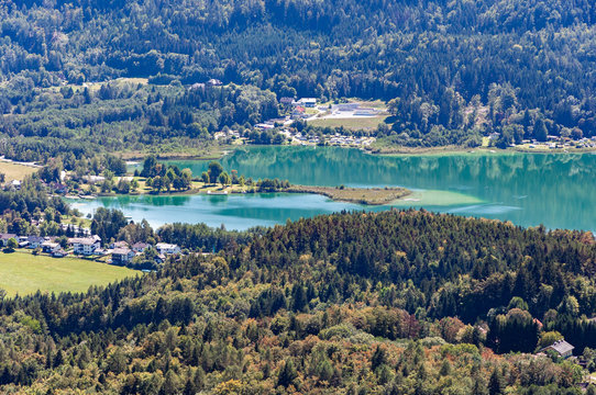 Keutschacher See in K&auml;rnten, &Ouml;sterreich