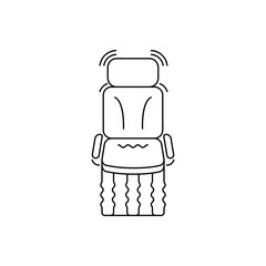 linear japanese massage chair