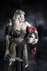 woman gladiator/Ancient warrior
