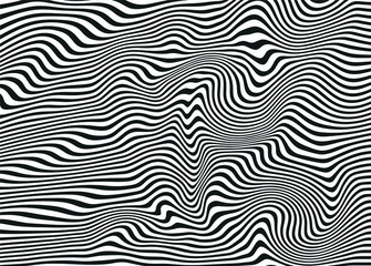 Fototapeta na wymiar Black and white background of swirling lines. For covers, business cards, banners, engravings on clothing, wall decorations, posters, canvases, sites. Modern Vector Illustration