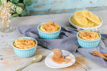 Aletria vermicelli pudding