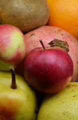 fresh fruits on the table