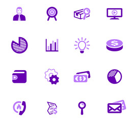 Marketing icons set