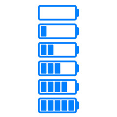 Obraz premium Batterieanzeige und Hintergrund