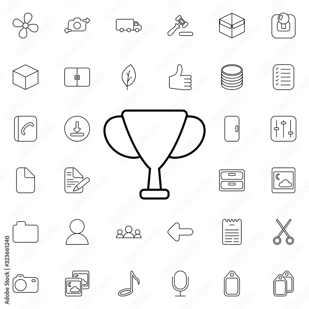 Poster bluetooth icon. universal set of web for website design and development, app development