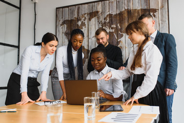 Business People Meeting Discussion Working Office Concept