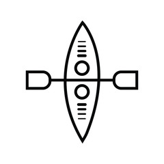 Boat, Canoe, Kayak, Ship icon vector