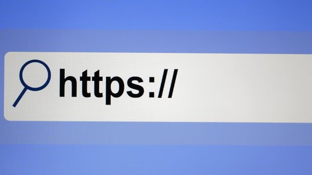 search bar on a computer screen