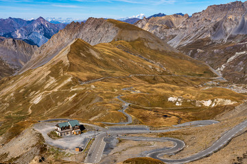 Mountain view in Ecrins national park, France, Europe