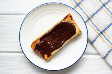 チョコレートトースト