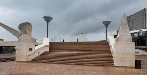 Wellington New Zealand stairs