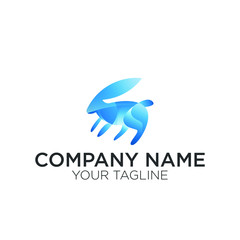 premium rabbit logos for companies and businesses, web or apps